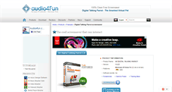 Desktop Screenshot of free-screensaver.audio4fun.com